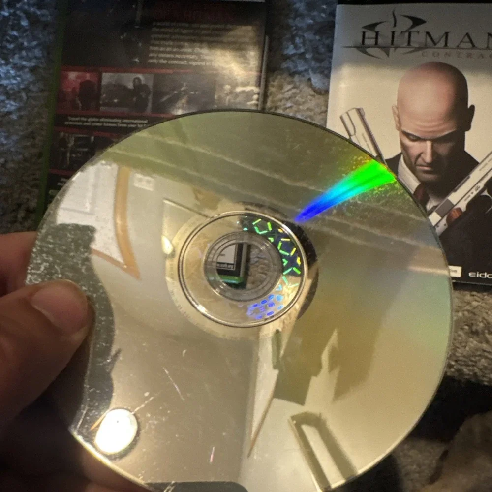 Hitman Contracts Xbox Video Game Complete With Manual CIB